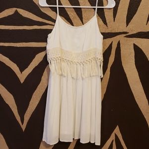 Women's fringe summer dress